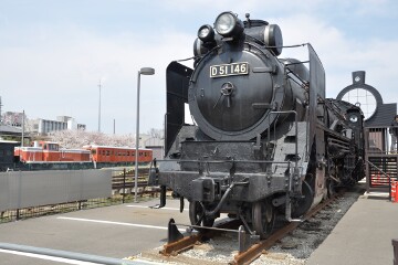 D51形蒸気機関車