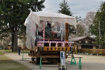 角館祭りの曳山
