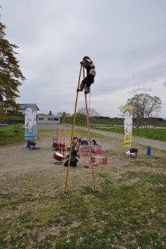 伝統芸能猿まわし