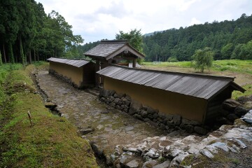 門・土塀の復元