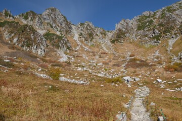 八丁坂分岐付近 八丁坂分岐付近