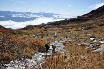南アルプスの山々 南アルプスの山々
