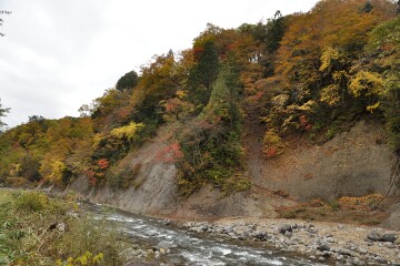 舟原の紅葉 舟原の紅葉