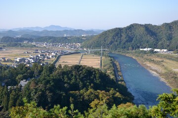 長良川と下渡橋
