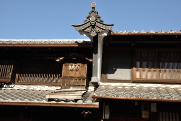 大石華表堂の「うだつ」