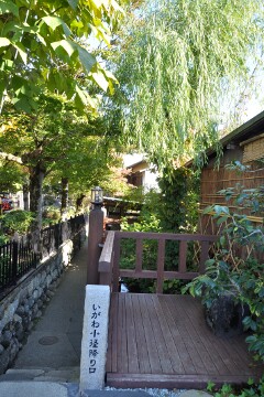 いがわ小径降り口