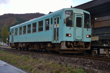 停車中の列車