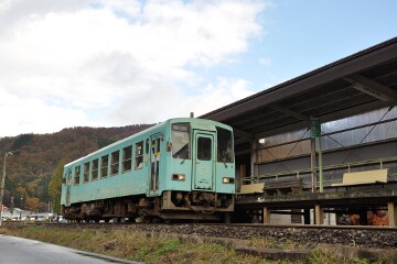 停車中の列車