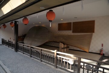 世界一の大杓子 世界一の大杓子