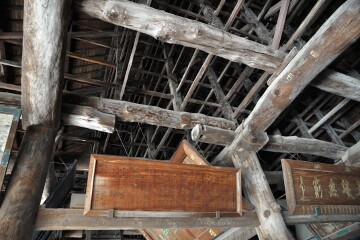 千畳閣の天井 千畳閣の天井