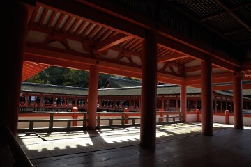 客神社拝殿 客神社拝殿
