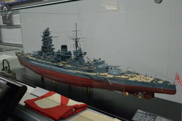 戦艦長門の模型 戦艦長門の模型