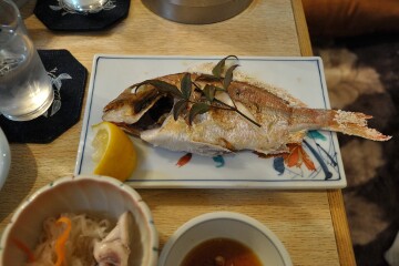鯛の塩焼き 鯛の塩焼き