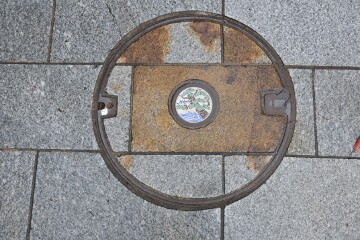 唐津市のマンホール 唐津市のマンホール