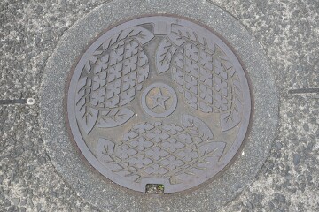 長崎市のマンホール 長崎市のマンホール