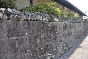 武家屋敷の塀 武家屋敷の塀