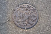鶴岡市のマンホール