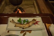 鮎塩焼き