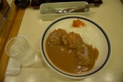 ヒレカツカレー