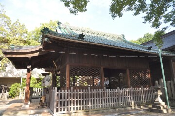 深川神社拝殿 深川神社拝殿