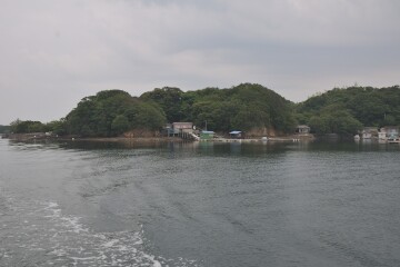 遊覧船からの眺め 遊覧船からの眺め