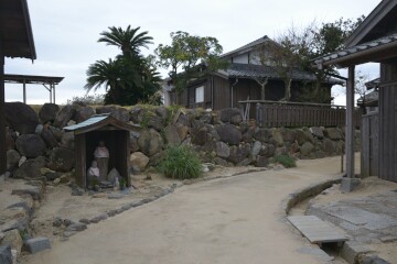 レトロな町並み