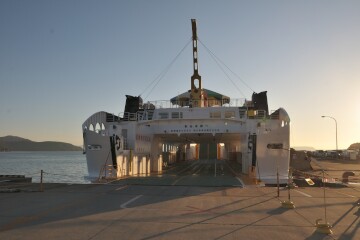 高松行きフェリー