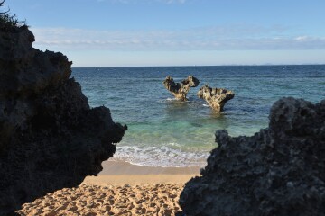 ハート岩 ハート岩