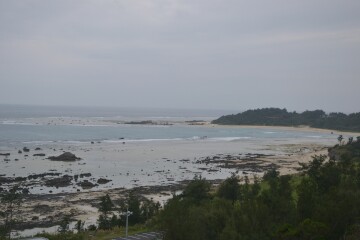 土盛海岸 あやまる岬