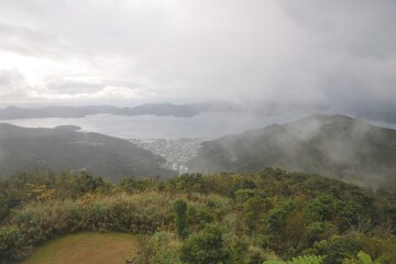 古仁屋の市街地 古仁屋の市街地