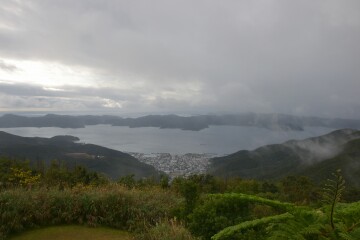 古仁屋の市街地 古仁屋の市街地