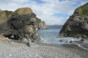 岩の穴 ホノホシ海岸